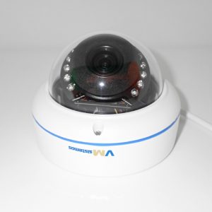 Analoginė AHD 2Mpix kupolinė lauko kamera 3.6mm