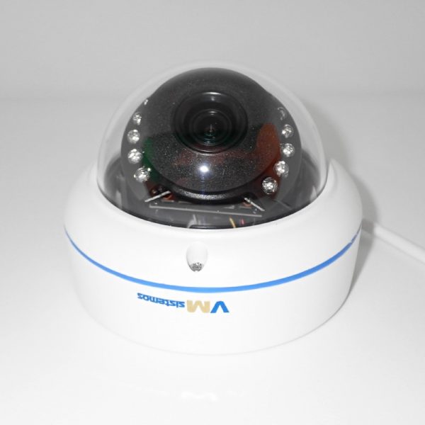 Analoginė AHD 2Mpix kupolinė lauko kamera 3.6mm