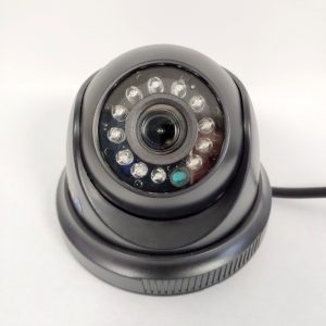 Analoginė AHD 2Mpix kupolinė vidinė kamera 3.6mm, juoda