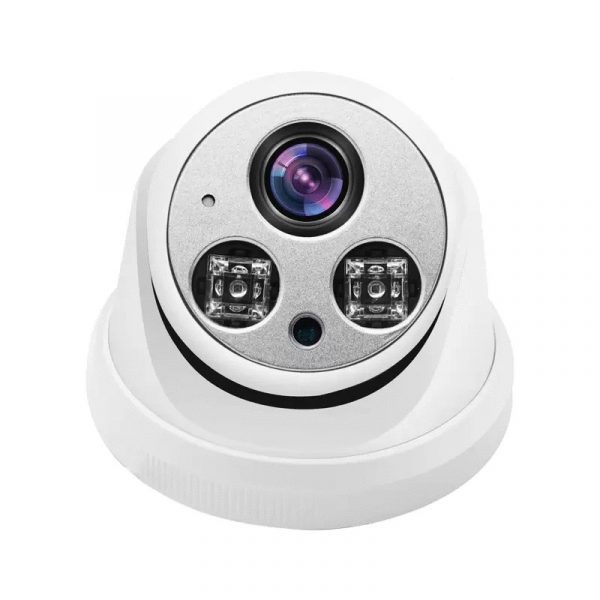 2Mpix kupolinė vidinė IP kamera su mikrofonu 2IR 4mm - Image 2