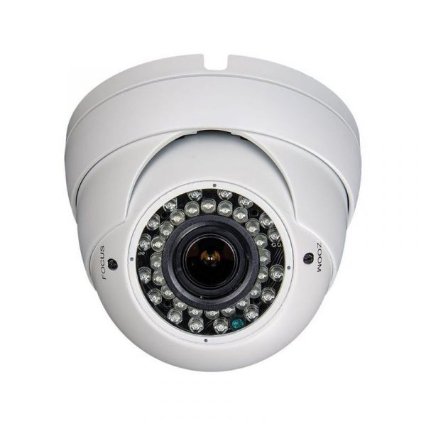IP Lauko kamera su IR ir PoE 5.0Mpix, balta